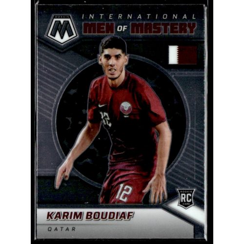 2021 Panini Mosaic Road to FIFA World Cup International Men Of Mastery  #7 Karim Boudiaf