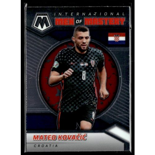 2021 Panini Mosaic Road to FIFA World Cup International Men Of Mastery  #13 Mateo Kovacic