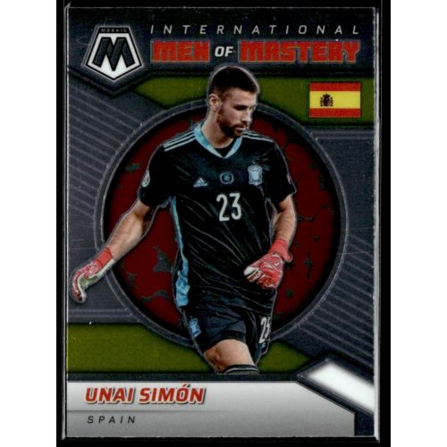 2021 Panini Mosaic Road to FIFA World Cup International Men Of Mastery  #26 Unai Simon