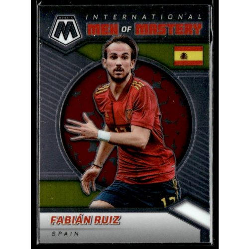 2021 Panini Mosaic Road to FIFA World Cup International Men Of Mastery  #35 Fabian Ruiz