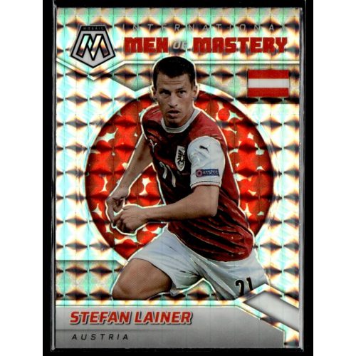 2021 Panini Mosaic Road to FIFA World Cup International Men Of Mastery Mosaic Refractor #22 Stefan Lainer