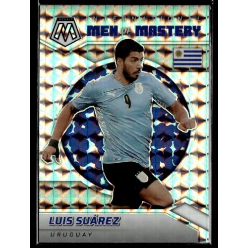 2021 Panini Mosaic Road to FIFA World Cup International Men Of Mastery Mosaic Refractor #36 Luis Suarez