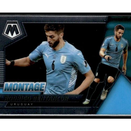 2021 Panini Mosaic Road to FIFA World Cup Montage  #18 Rodrigo Bentancur