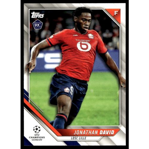 2021 Topps UEFA Champions League  #176 Jonathan David