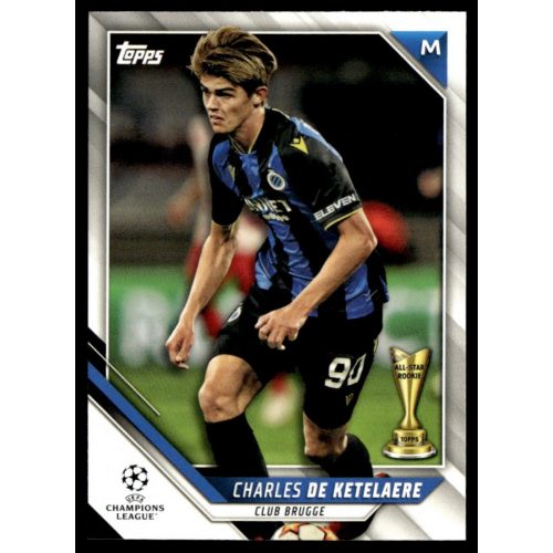 2021 Topps UEFA Champions League  #59 Charles De Ketelaere