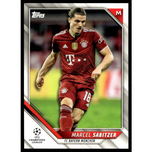 2021 Topps UEFA Champions League  #38 Marcel Sabitzer