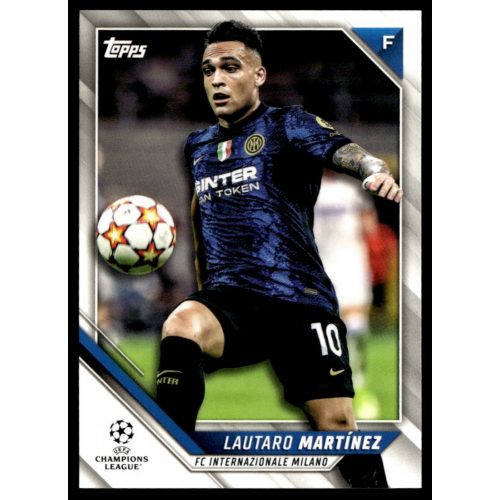 2021 Topps UEFA Champions League  #125 Lautaro Martinez