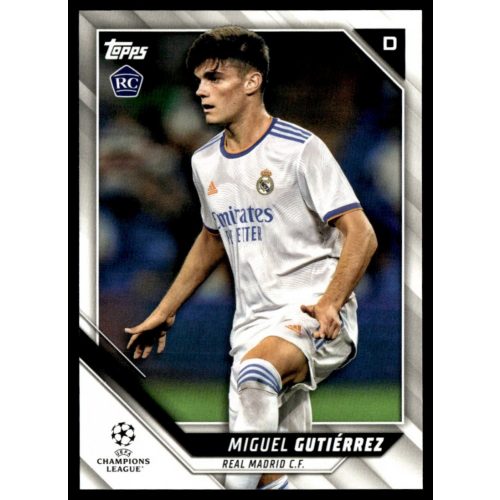 2021 Topps UEFA Champions League  #166 Miguel Gutierrez