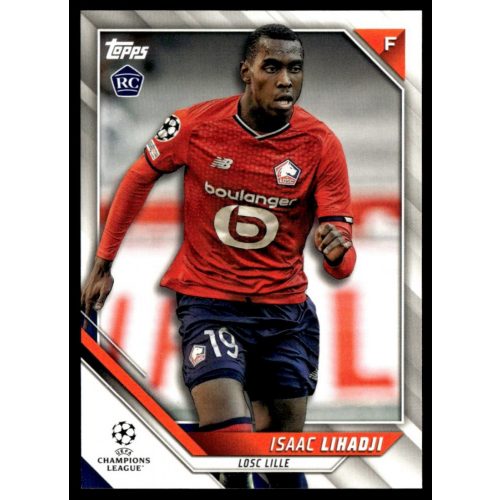 2021 Topps UEFA Champions League  #185 Isaac Lihadji