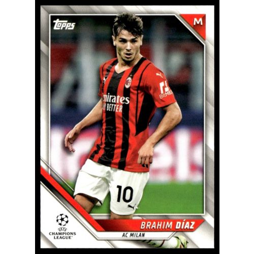 2021 Topps UEFA Champions League  #87 Brahim Diaz