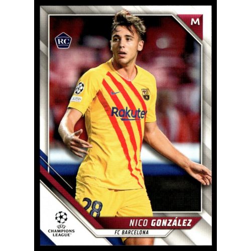 2021 Topps UEFA Champions League  #107 Nico Gonzalez