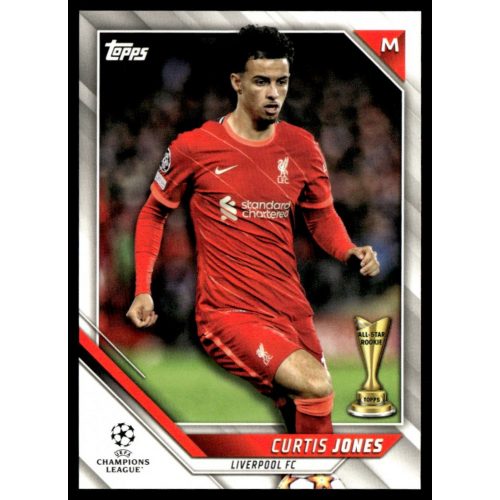 2021 Topps UEFA Champions League  #34 Curtis Jones