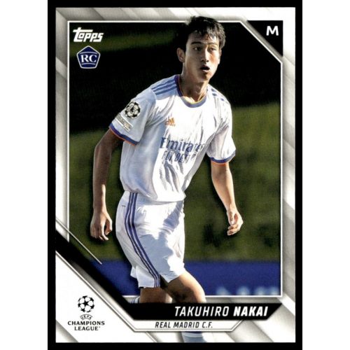 2021 Topps UEFA Champions League  #64 Takuhiro Nakai