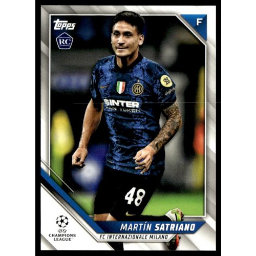 2021 Topps UEFA Champions League  #40 Martín Satriano