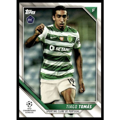 2021 Topps UEFA Champions League  #101 Tiago Tomás