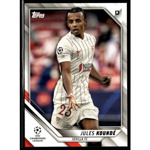 2021 Topps UEFA Champions League  #71 Jules Kounde