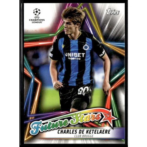 2021 Topps UEFA Champions League Future Stars #FS-08 Charles De Ketelaere