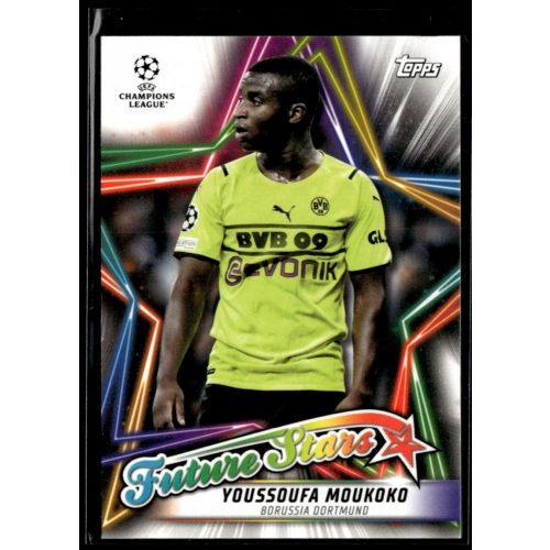 2021 Topps UEFA Champions League Future Stars #FS-05 Youssoufa Moukoko