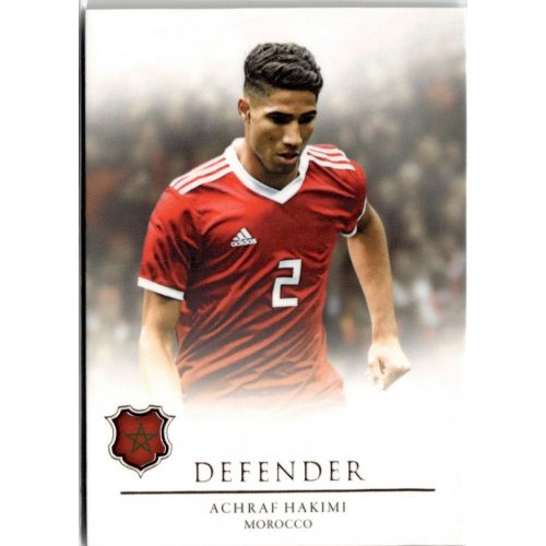 2021 Futera Unique World Football DEFENDER #13 Achraf Hakimi