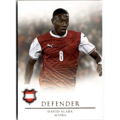 2021 Futera Unique World Football DEFENDER #6 David Alaba