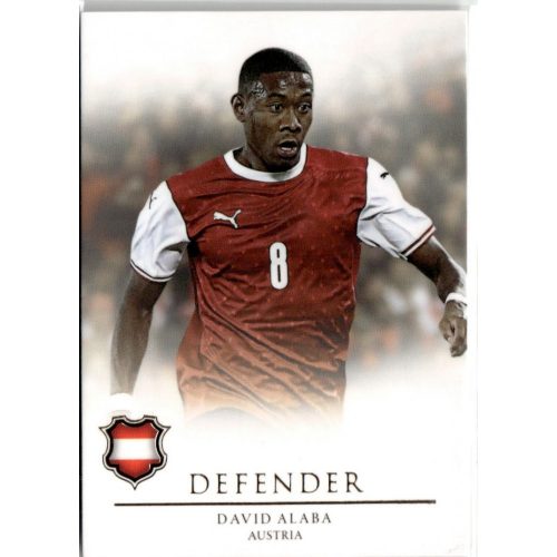 2021 Futera Unique World Football DEFENDER #6 David Alaba