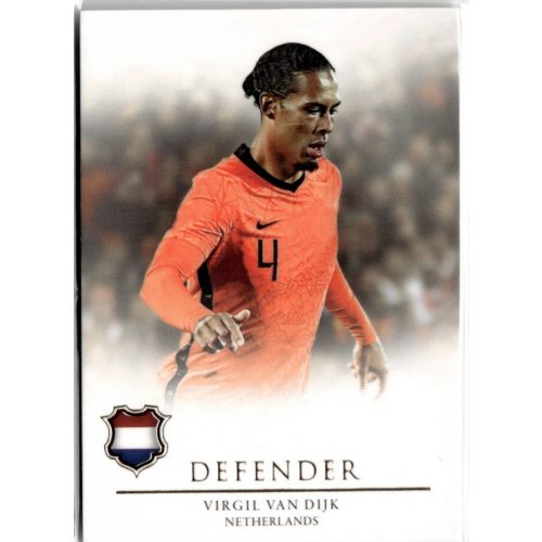 2021 Futera Unique World Football DEFENDER #29 Virgil van Dijk