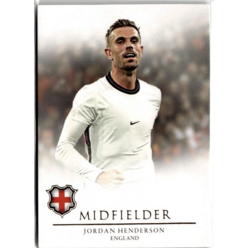 2021 Futera Unique World Football MIDFIELDER #45 Jordan Henderson