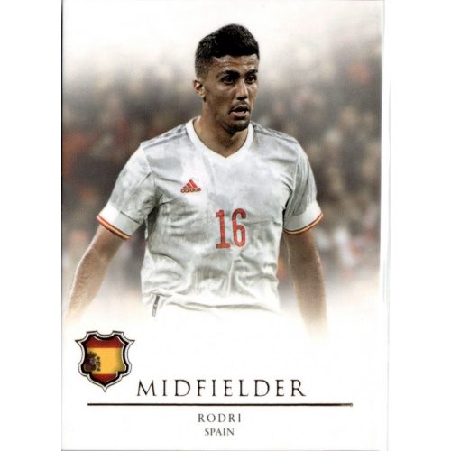 2021 Futera Unique World Football MIDFIELDER #56 Rodri