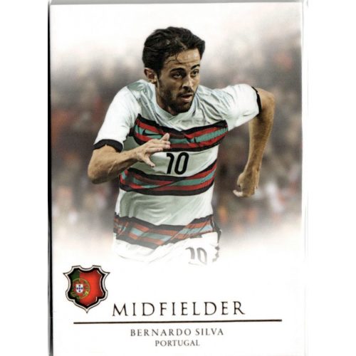 2021 Futera Unique World Football MIDFIELDER #58 Bernardo Silva