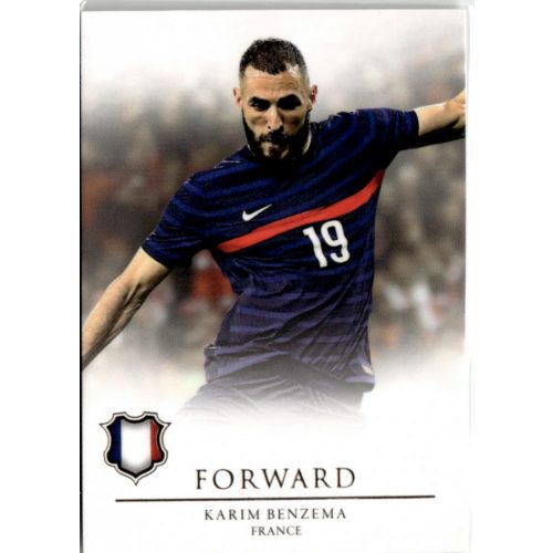 2021 Futera Unique World Football FORWARD #61 Karim Benzema