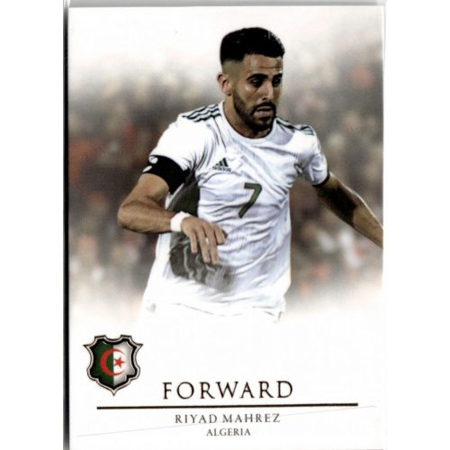 2021 Futera Unique World Football FORWARD #76 Riyad Mahrez