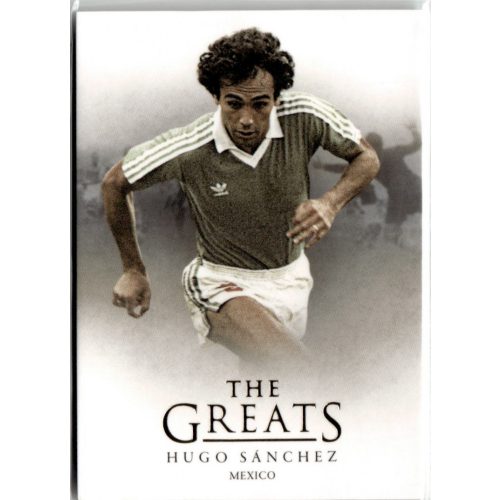 2021 Futera Unique World Football THE GREATS #116 Hugo Sanchez