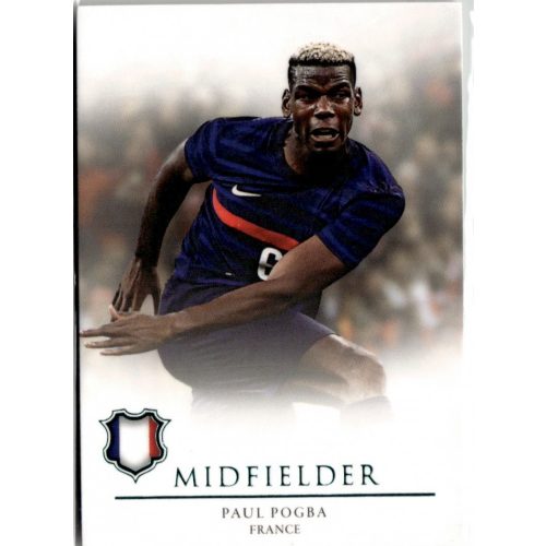 2021 Futera Unique World Football MIDFIELDER - Turquoise #54 Paul Pogba 36/85