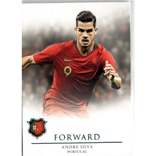 2021 Futera Unique World Football FORWARD - Turquoise (Jersey Number) #82 Andre Silva 09/85