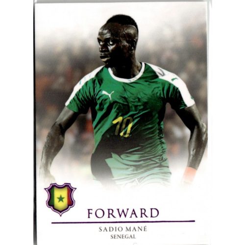 2021 Futera Unique World Football FORWARD - Amethyst #77 Sadio Mane 53/60