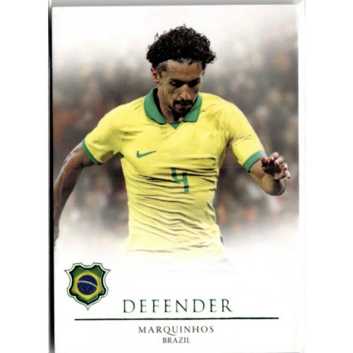 2021 Futera Unique World Football DEFENDER - Emerald #20 Marquinhos 46/50