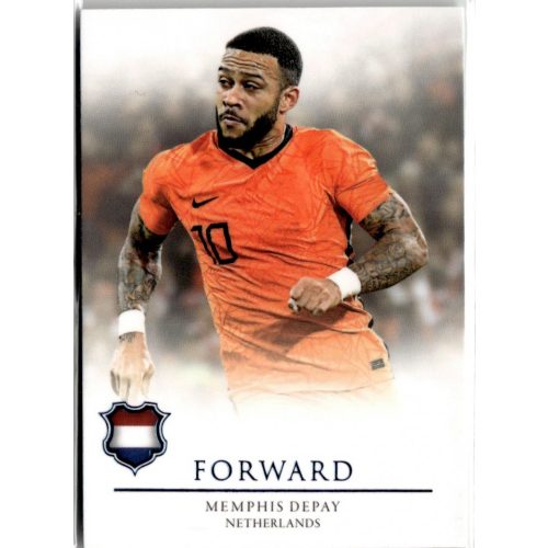 2021 Futera Unique World Football FORWARD - Sapphire #63 Memphis Depay 03/30