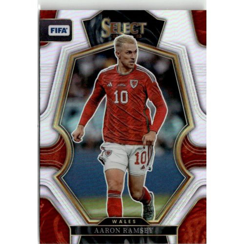 2022 Select FIFA Mezzanine - Silver Prizm #196 Aaron Ramsey