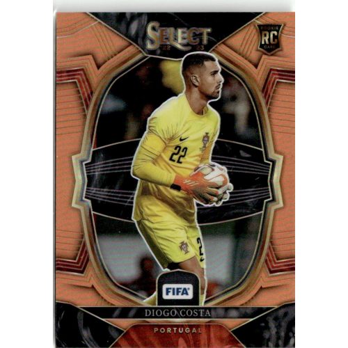 2022 Select FIFA Terrace - Orange Prizm #48 Diogo Costa 38/60