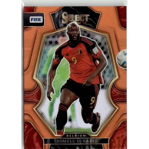 2022 Select FIFA Mezzanine - Orange Prizm #107 Romelu Lukaku 19/60