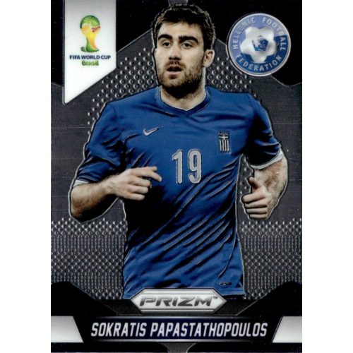 2014 Panini Prizm FIFA World Cup  #100 Sokratis Papastathopoulos