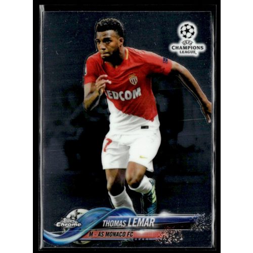 2017 Topps Chrome UEFA Champions League  #4 Thomas Lemar