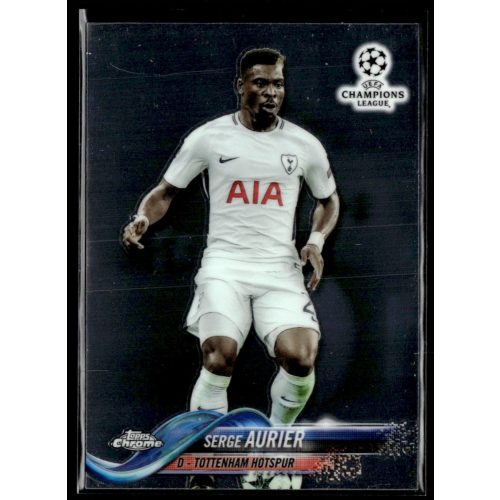 2017 Topps Chrome UEFA Champions League  #7 Serge Aurier