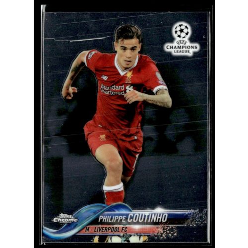 2017 Topps Chrome UEFA Champions League  #11 Philippe Coutinho