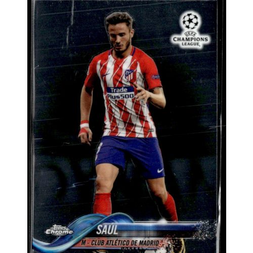 2017 Topps Chrome UEFA Champions League  #13 Saúl