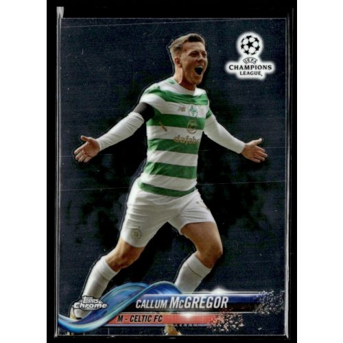 2017 Topps Chrome UEFA Champions League  #14 Callum McGregor