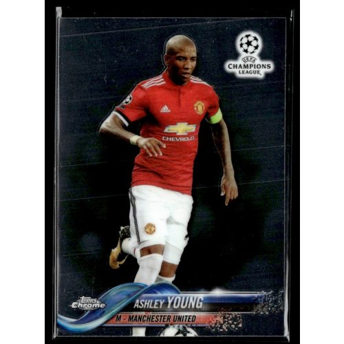 2017 Topps Chrome UEFA Champions League  #17 Ashley Young