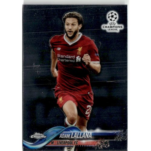 2017 Topps Chrome UEFA Champions League  #19 Adam Lallana