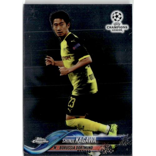 2017 Topps Chrome UEFA Champions League  #27 Shinji Kagawa