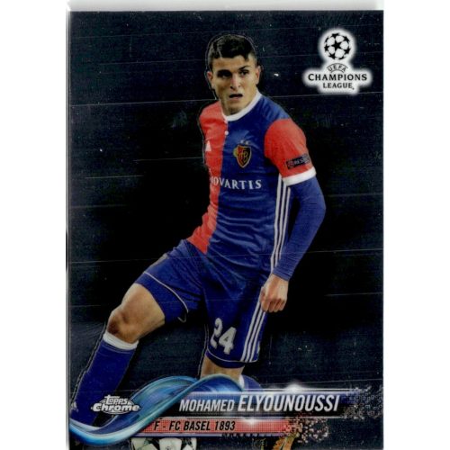 2017 Topps Chrome UEFA Champions League  #33 Mohamed Elyounoussi